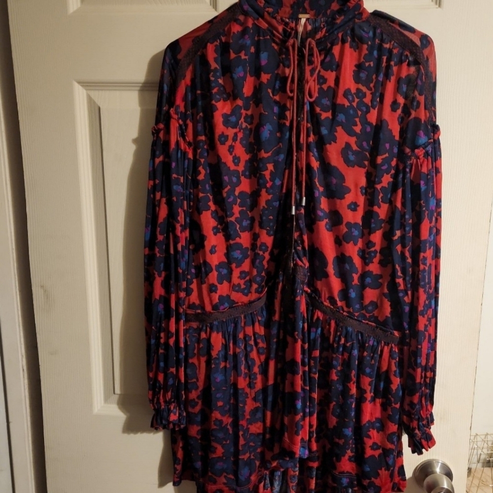 Free people womens xs tunic shirt